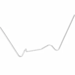 Kasvihuoneen W klipsit, galvanoitu teräs, eri pakkauskoot (44046)*FinePRICE Outlet