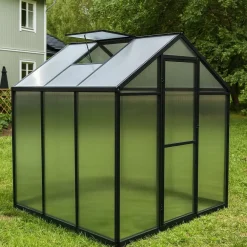Outlet Kasvihuone Solid 3,4 m² Kasvihuoneet Kennolevyllä