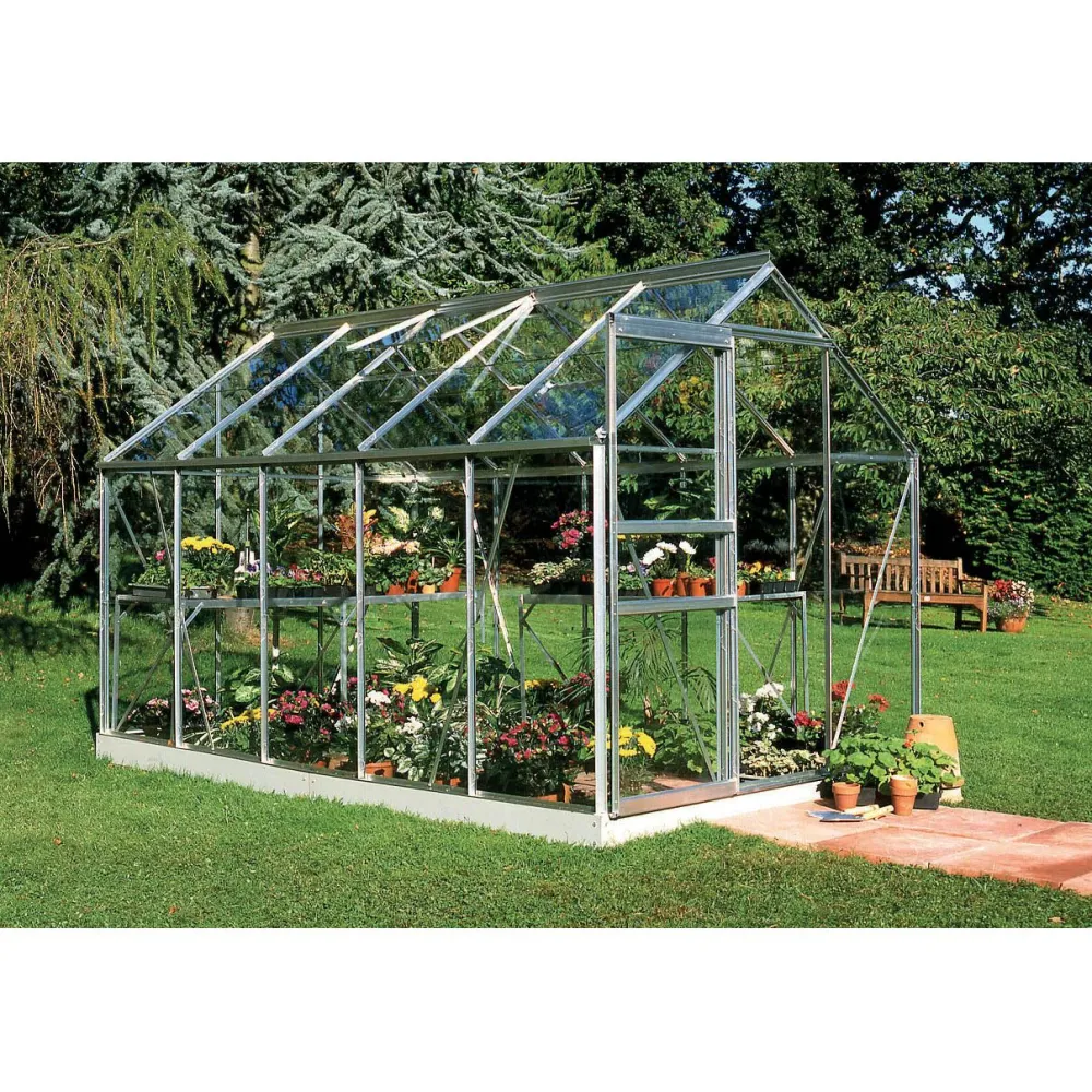 Kasvihuone Popular 106 6,2 m² lasi/alumiini*Halls Discount