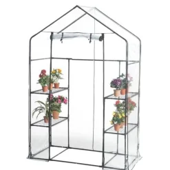 Online Kasvihuone 143x73x195 cm Kasvihuoneet Muovilla|Minikasvihuoneet