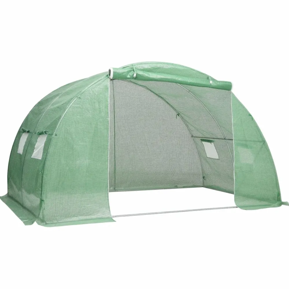 Discount Kasvihuone 8m² 2x4x2 m Kasvihuoneet Muovilla