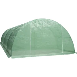 Best Kasvihuone 24m² 6x4x2 m Kasvihuoneet Muovilla