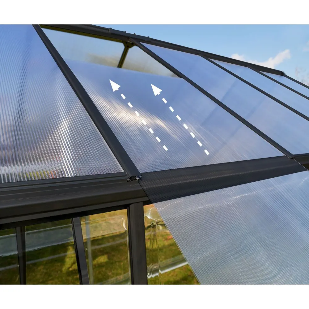 Kasvihuone Balance, 11.9m², 8x16ft, eri värejä*Palram-Canopia Best