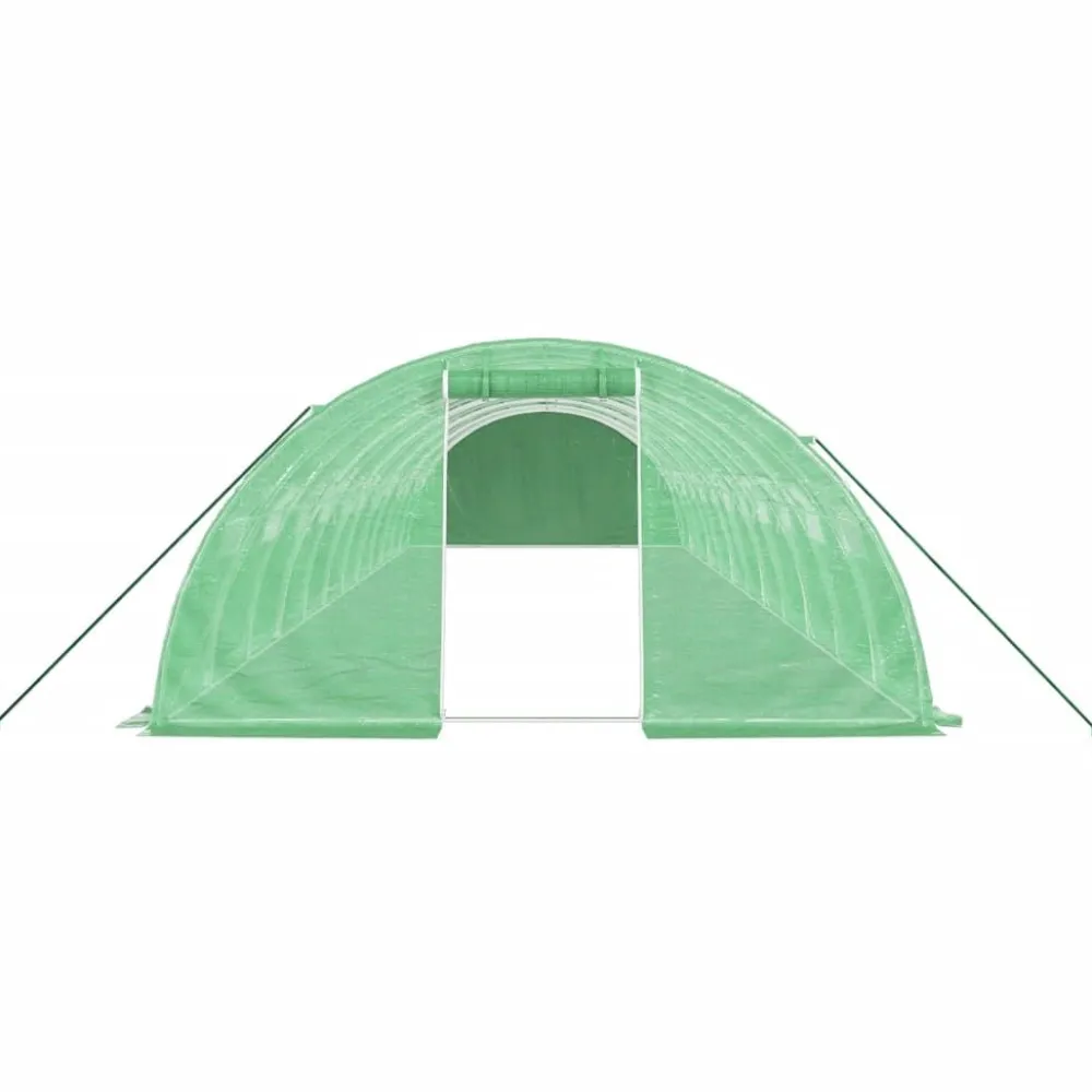 Kasvihuone teräsrungolla, eri kokoja ja värejä (29940)*FinePRICE Clearance