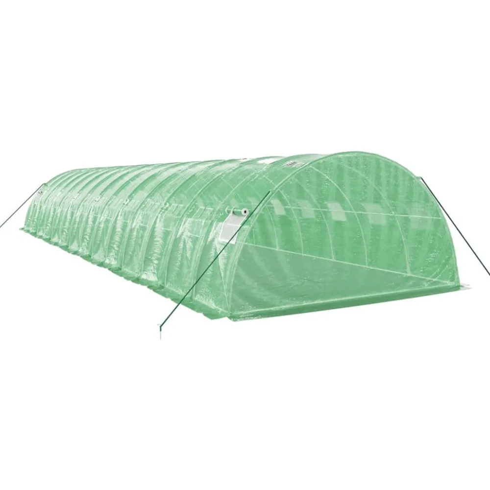 Kasvihuone teräsrungolla, eri kokoja ja värejä (29940)*FinePRICE Clearance