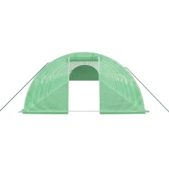 Kasvihuone teräsrungolla, eri kokoja ja värejä (29940)*FinePRICE Clearance