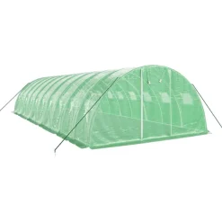 Kasvihuone teräsrungolla, eri kokoja ja värejä (29940)*FinePRICE Clearance