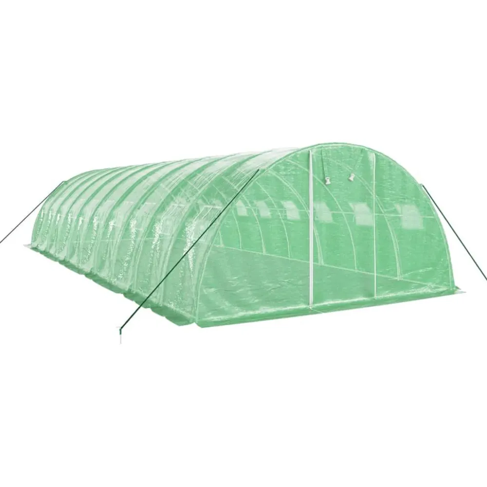 Kasvihuone teräsrungolla, eri kokoja ja värejä (29940)*FinePRICE Clearance