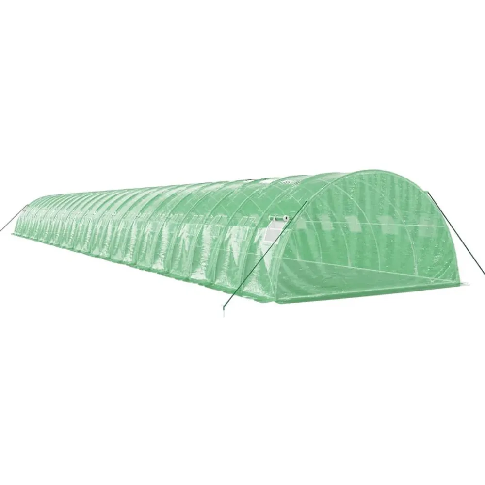 Kasvihuone teräsrungolla, eri kokoja ja värejä (29940)*FinePRICE Clearance