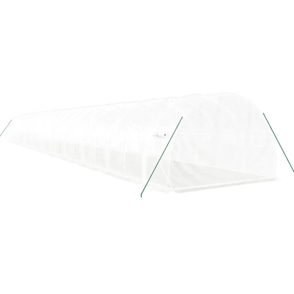 Kasvihuone teräsrungolla, 3x2x2 m - 24x3x2 m, eri kokoja ja värejä (29939)*FinePRICE Sale