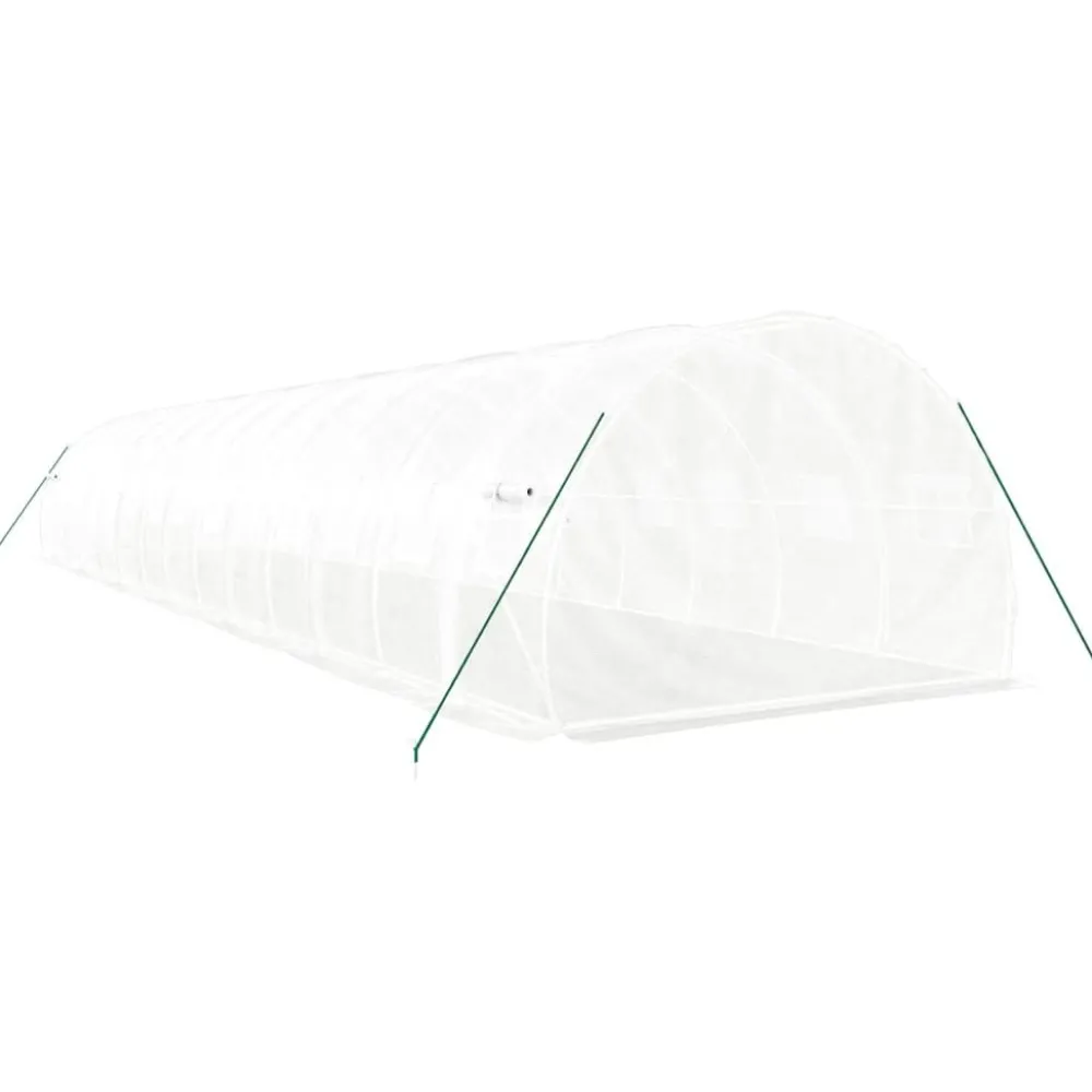 Kasvihuone teräsrungolla, 3x2x2 m - 24x3x2 m, eri kokoja ja värejä (29939)*FinePRICE Sale
