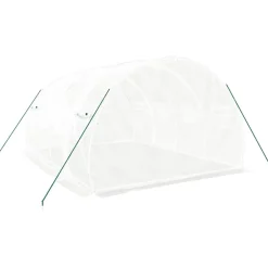 Kasvihuone teräsrungolla, 3x2x2 m - 24x3x2 m, eri kokoja ja värejä (29939)*FinePRICE Sale