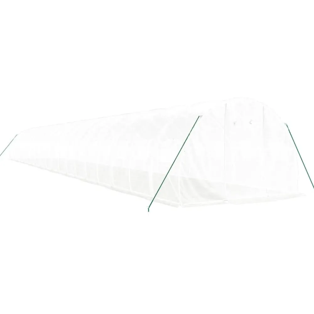 Kasvihuone teräsrungolla, 3x2x2 m - 24x3x2 m, eri kokoja ja värejä (29939)*FinePRICE Sale