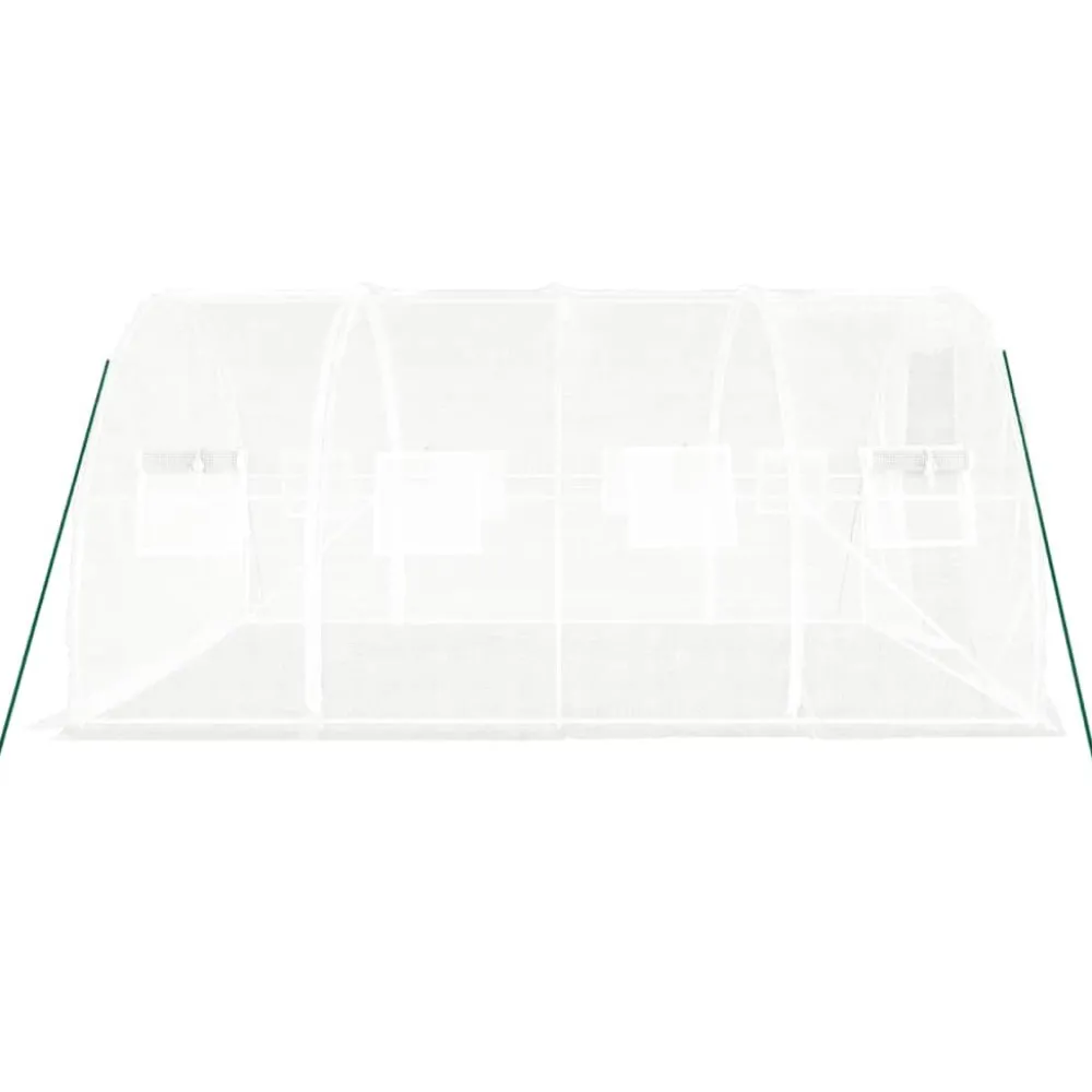 Kasvihuone teräsrungolla, 3x2x2 m - 24x3x2 m, eri kokoja ja värejä (29939)*FinePRICE Sale