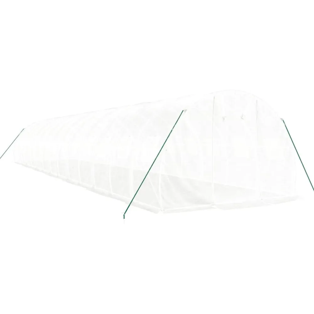 Kasvihuone teräsrungolla, 3x2x2 m - 24x3x2 m, eri kokoja ja värejä (29939)*FinePRICE Sale