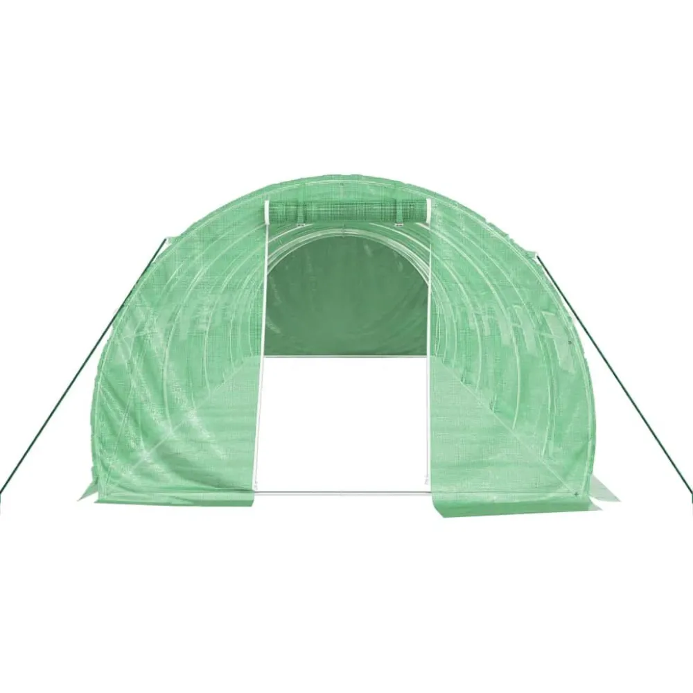 Kasvihuone teräsrungolla, 3x2x2 m - 24x3x2 m, eri kokoja ja värejä (29939)*FinePRICE Sale