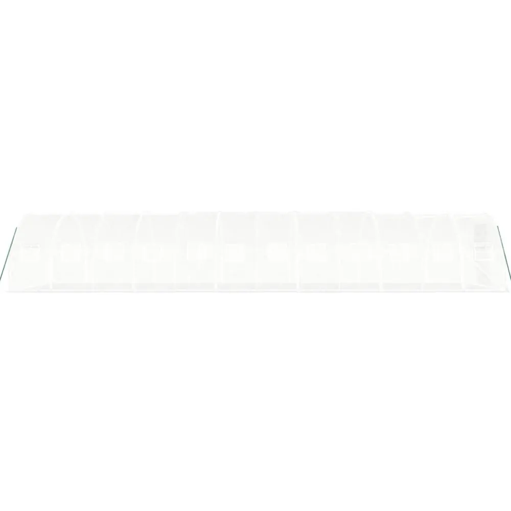 Kasvihuone teräsrungolla, 3x2x2 m - 24x3x2 m, eri kokoja ja värejä (29939)*FinePRICE Sale