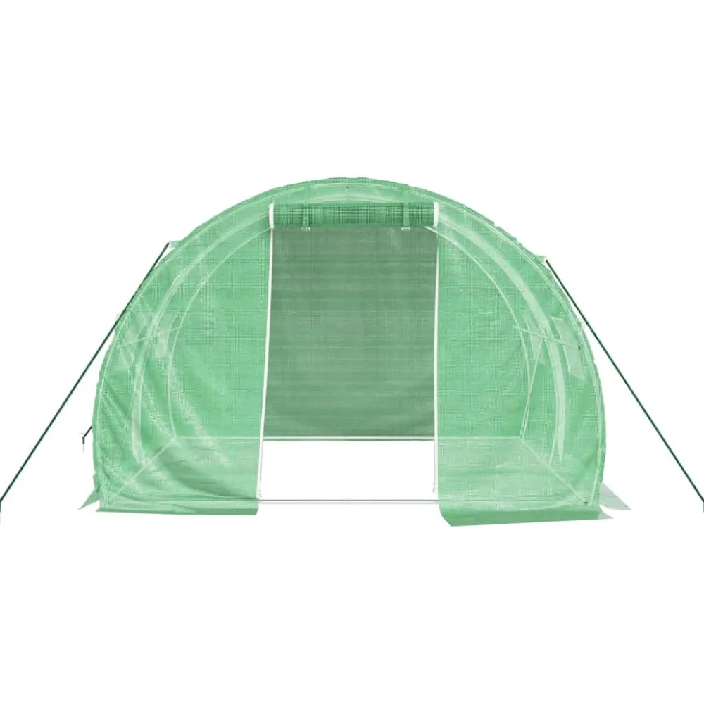 Kasvihuone teräsrungolla, 3x2x2 m - 24x3x2 m, eri kokoja ja värejä (29939)*FinePRICE Sale