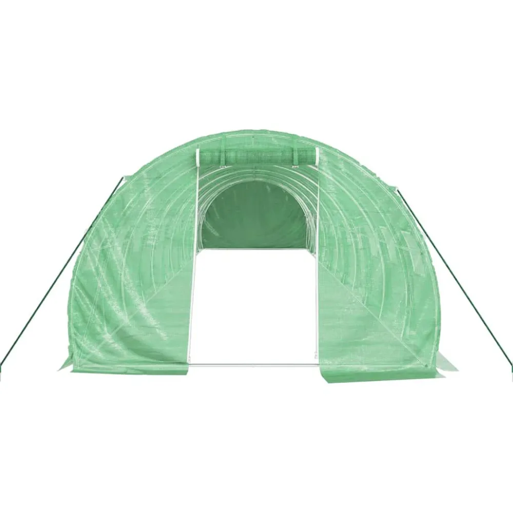Kasvihuone teräsrungolla, 3x2x2 m - 24x3x2 m, eri kokoja ja värejä (29939)*FinePRICE Sale