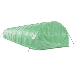 Kasvihuone teräsrungolla, 3x2x2 m - 24x3x2 m, eri kokoja ja värejä (29939)*FinePRICE Sale