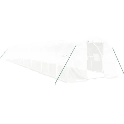 Kasvihuone teräsrungolla, 3x2x2 m - 24x3x2 m, eri kokoja ja värejä (29939)*FinePRICE Sale