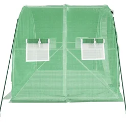 Kasvihuone teräsrungolla, 3x2x2 m - 24x3x2 m, eri kokoja ja värejä (29939)*FinePRICE Sale