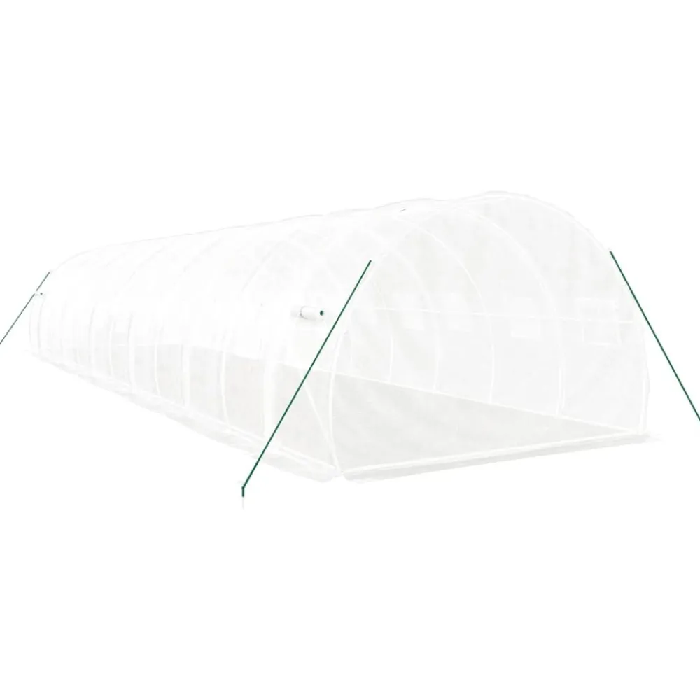 Kasvihuone teräsrungolla, 3x2x2 m - 24x3x2 m, eri kokoja ja värejä (29939)*FinePRICE Sale