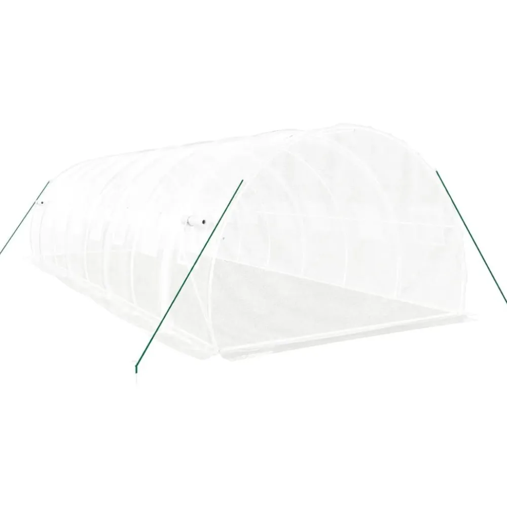 Kasvihuone teräsrungolla, 3x2x2 m - 24x3x2 m, eri kokoja ja värejä (29939)*FinePRICE Sale