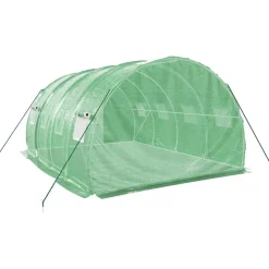 Kasvihuone teräsrungolla, 3x2x2 m - 24x3x2 m, eri kokoja ja värejä (29939)*FinePRICE Sale