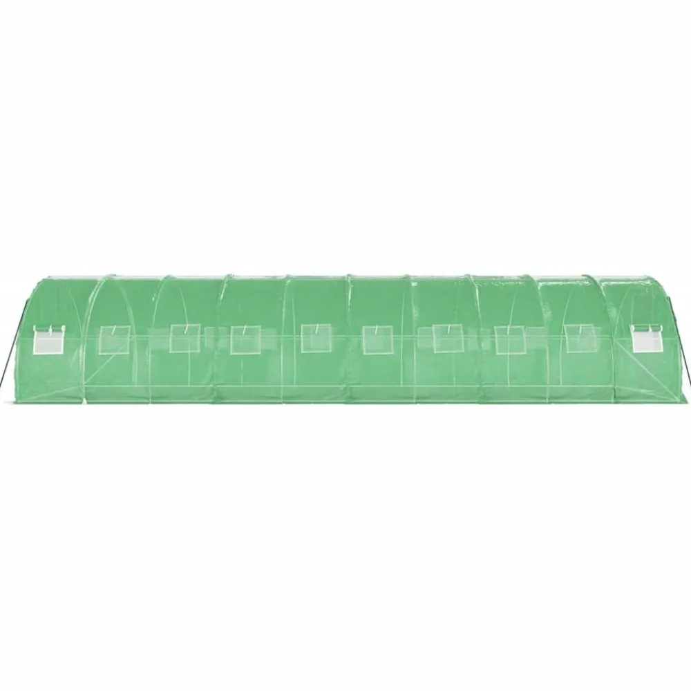 Kasvihuone teräsrungolla, 3x2x2 m - 24x3x2 m, eri kokoja ja värejä (29939)*FinePRICE Sale