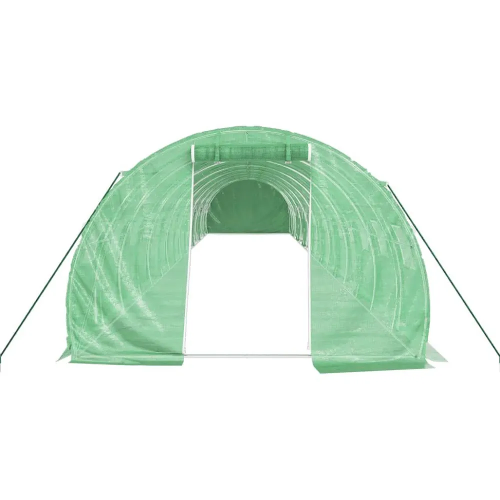 Kasvihuone teräsrungolla, 3x2x2 m - 24x3x2 m, eri kokoja ja värejä (29939)*FinePRICE Sale