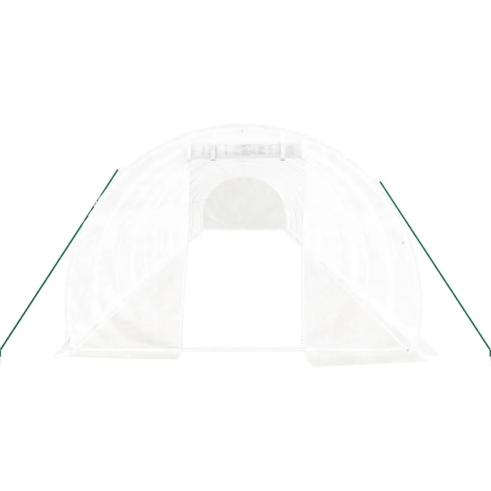 Kasvihuone teräsrungolla, 3x2x2 m - 24x3x2 m, eri kokoja ja värejä (29939)*FinePRICE Sale