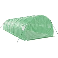 Kasvihuone teräsrungolla, 3x2x2 m - 24x3x2 m, eri kokoja ja värejä (29939)*FinePRICE Sale