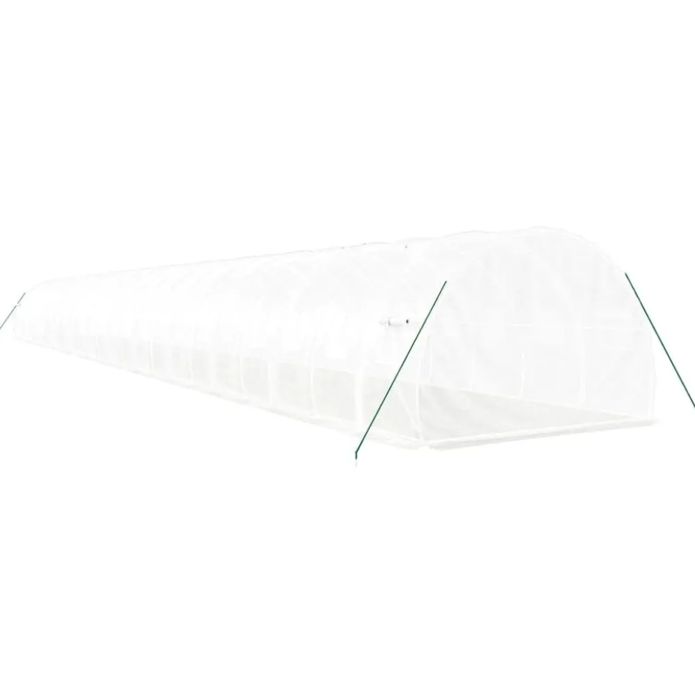 Kasvihuone teräsrungolla, 3x2x2 m - 24x3x2 m, eri kokoja ja värejä (29939)*FinePRICE Sale