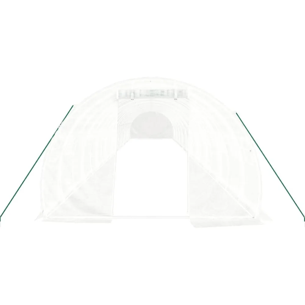 Kasvihuone teräsrungolla, 3x2x2 m - 24x3x2 m, eri kokoja ja värejä (29939)*FinePRICE Sale