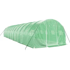 Kasvihuone teräsrungolla, 3x2x2 m - 24x3x2 m, eri kokoja ja värejä (29939)*FinePRICE Sale