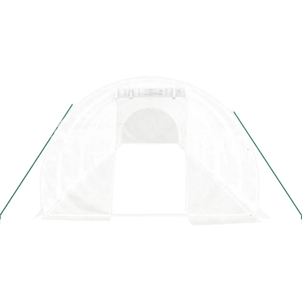 Kasvihuone teräsrungolla, 3x2x2 m - 24x3x2 m, eri kokoja ja värejä (29939)*FinePRICE Sale