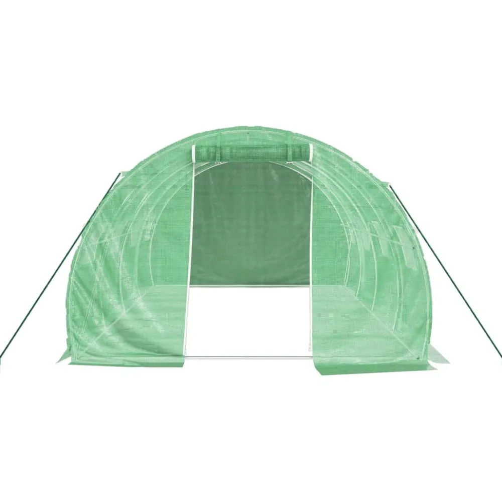 Kasvihuone teräsrungolla, 3x2x2 m - 24x3x2 m, eri kokoja ja värejä (29939)*FinePRICE Sale