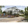Kasvihuone Cassandra 9.9m² alumiinirunko lasi musta*Vitavia Outlet
