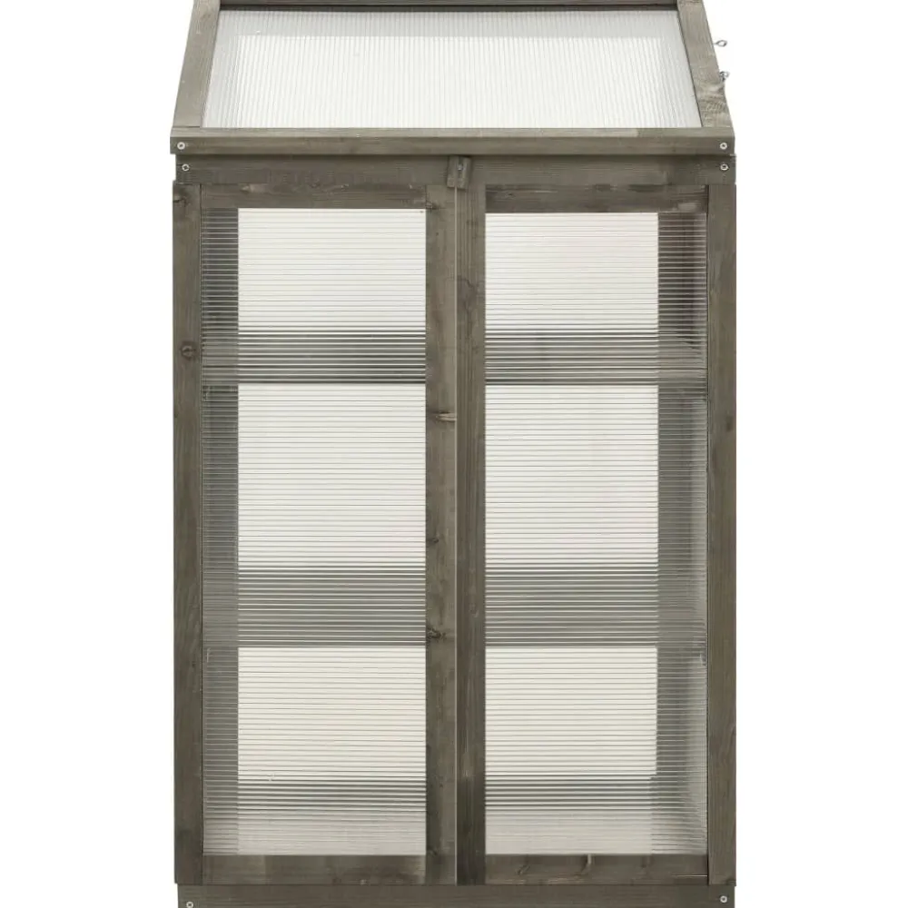 Kasvihuone 60x45x100 cm kuusi (14849)*FinePRICE Hot