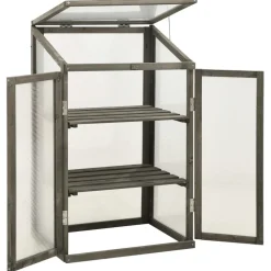 Kasvihuone 60x45x100 cm kuusi (14849)*FinePRICE Hot
