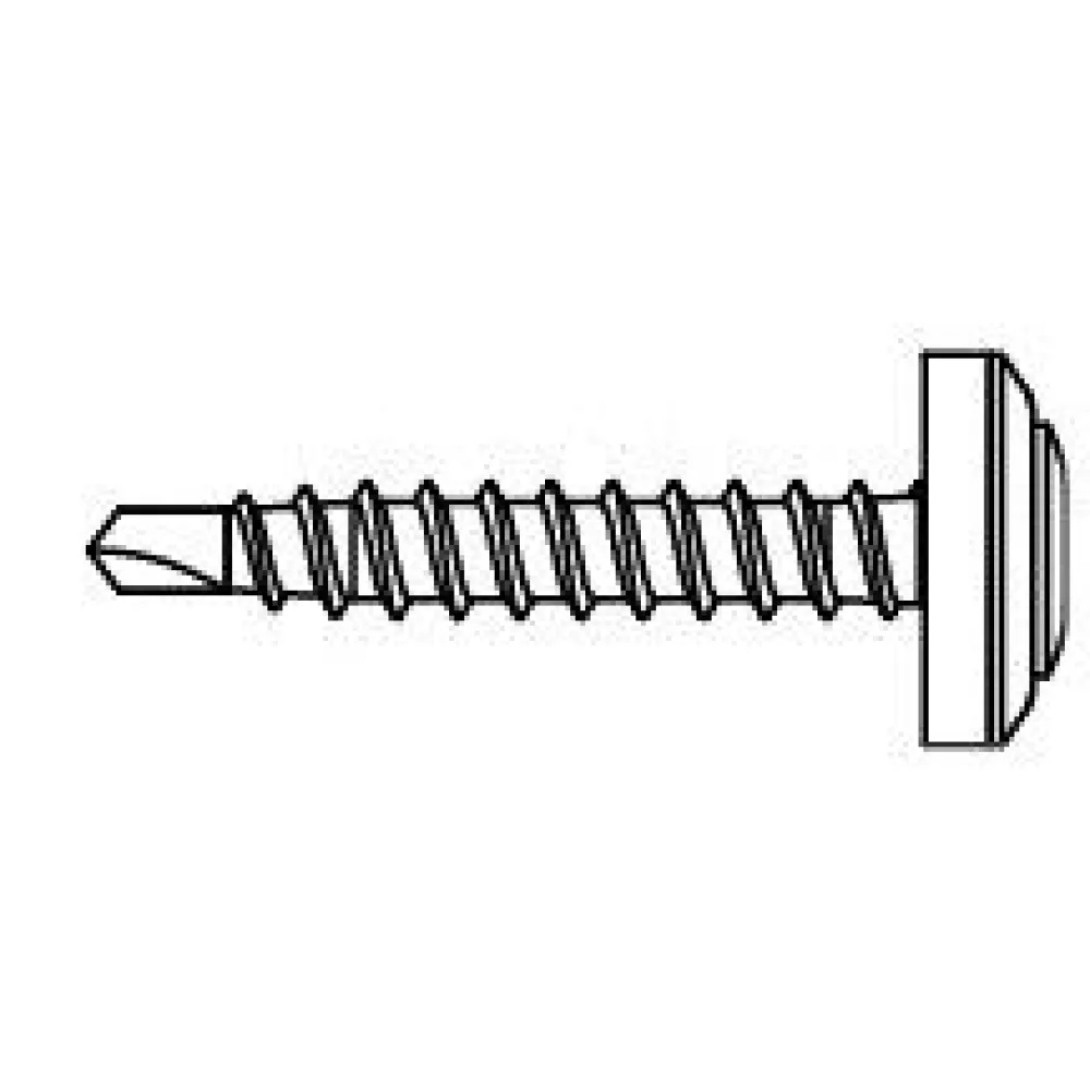 Kateruuvi Viktoria, 4.8x28mm, torx, 100 kpl, eri värejä*Ruukki Hot