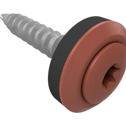 Kateruuvi Viktoria, 4.8x28mm, torx, 100 kpl, eri värejä*Ruukki Hot