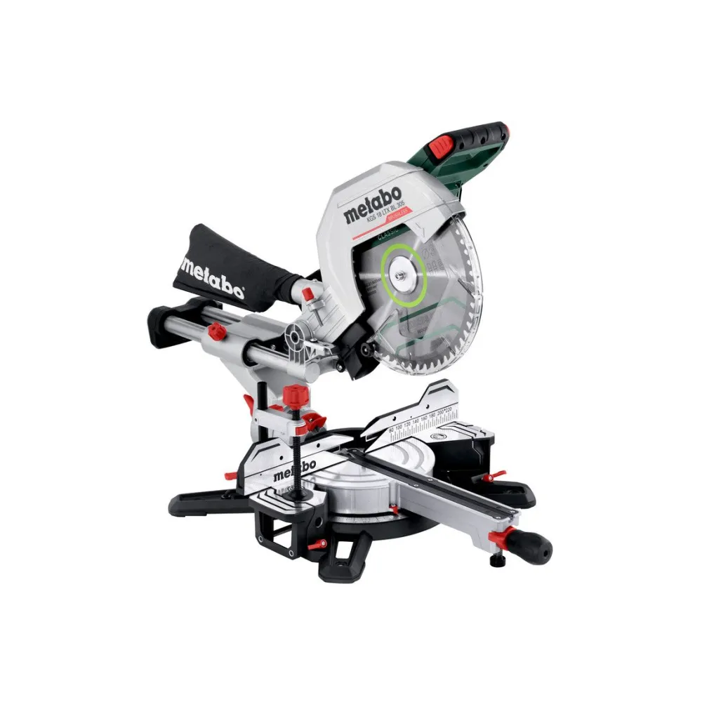 Katkaisu- ja jiirisaha kgS 18 LTX BL 305 18V sisältää 2x8,0 Ah akut ja laturin*Metabo