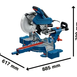 Katkaisu-/jiirisaha Bosch Professional GCM 340-305 D*Bosch Power Tools New