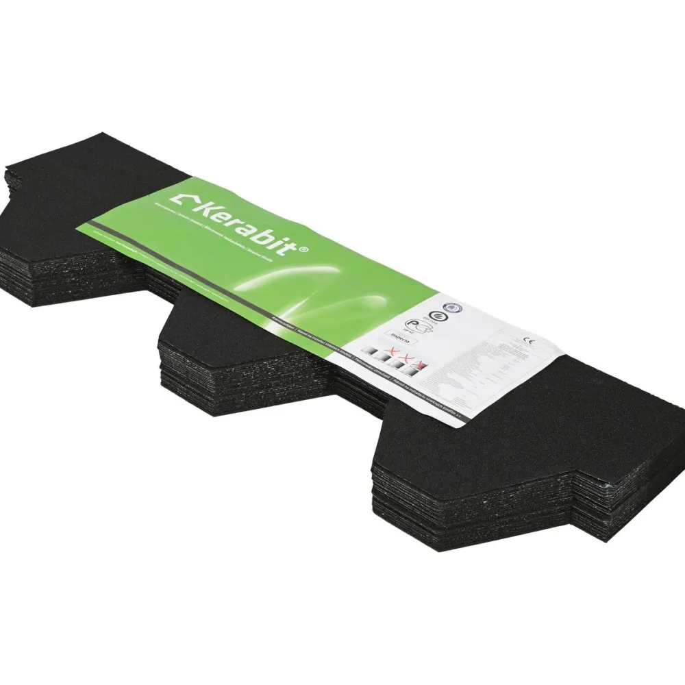 Outlet Kattohuopa K+ musta 3 m²/pkt Kattohuovat