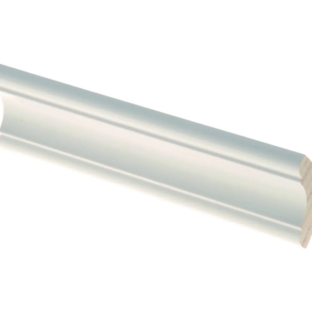 Discount Kattolista Aura 30x30x2700mm mänty valkoinen Koristelistat|Kattolistat