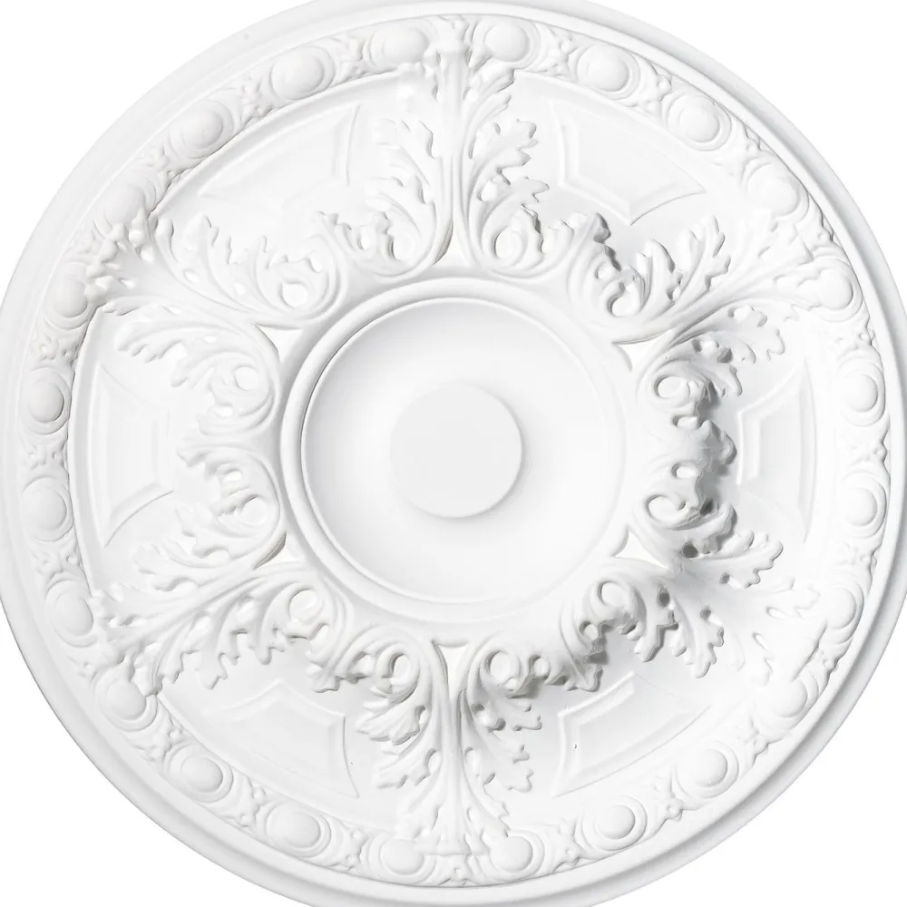 Kattorosetti Emilia 48cm valkoinen*Lundbergs Discount