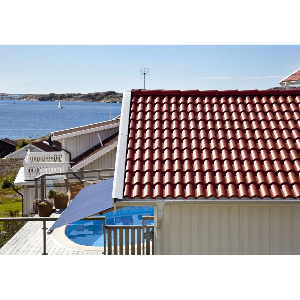 Kattotiili Palema 2-kouruinen Candor Terracottapunainen*Benders Sale