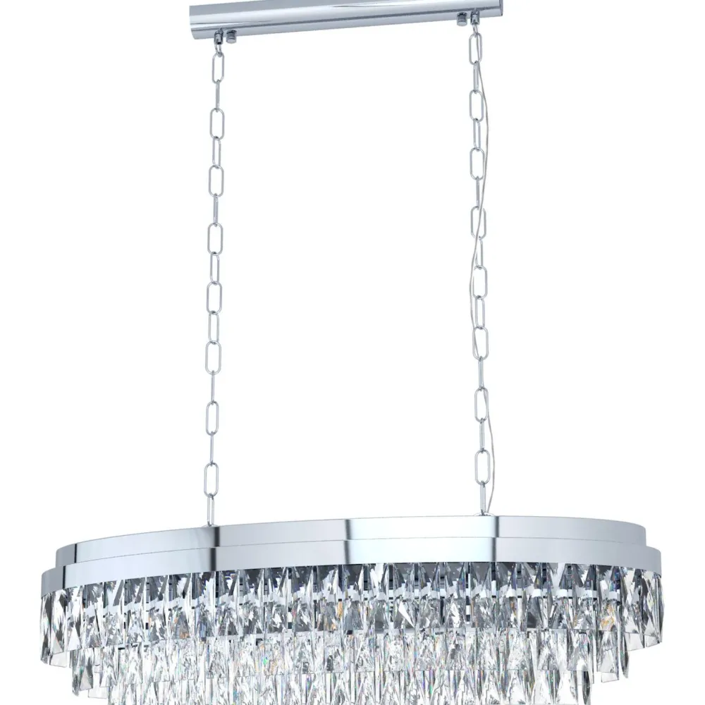 Sale Kattovalaisin Crystal&Design Valparaiso 900 mm kromi Kattokruunut